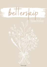 Kaart | A6 | Betterskip tawinske | zand