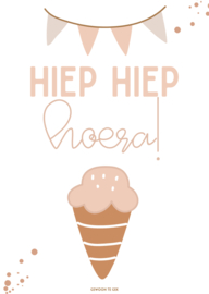 Kaart | A6  | Hiep hiep hoera!