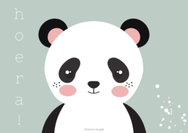 Kaart | mint | panda