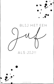 Mini | Blij met een juf als jij!