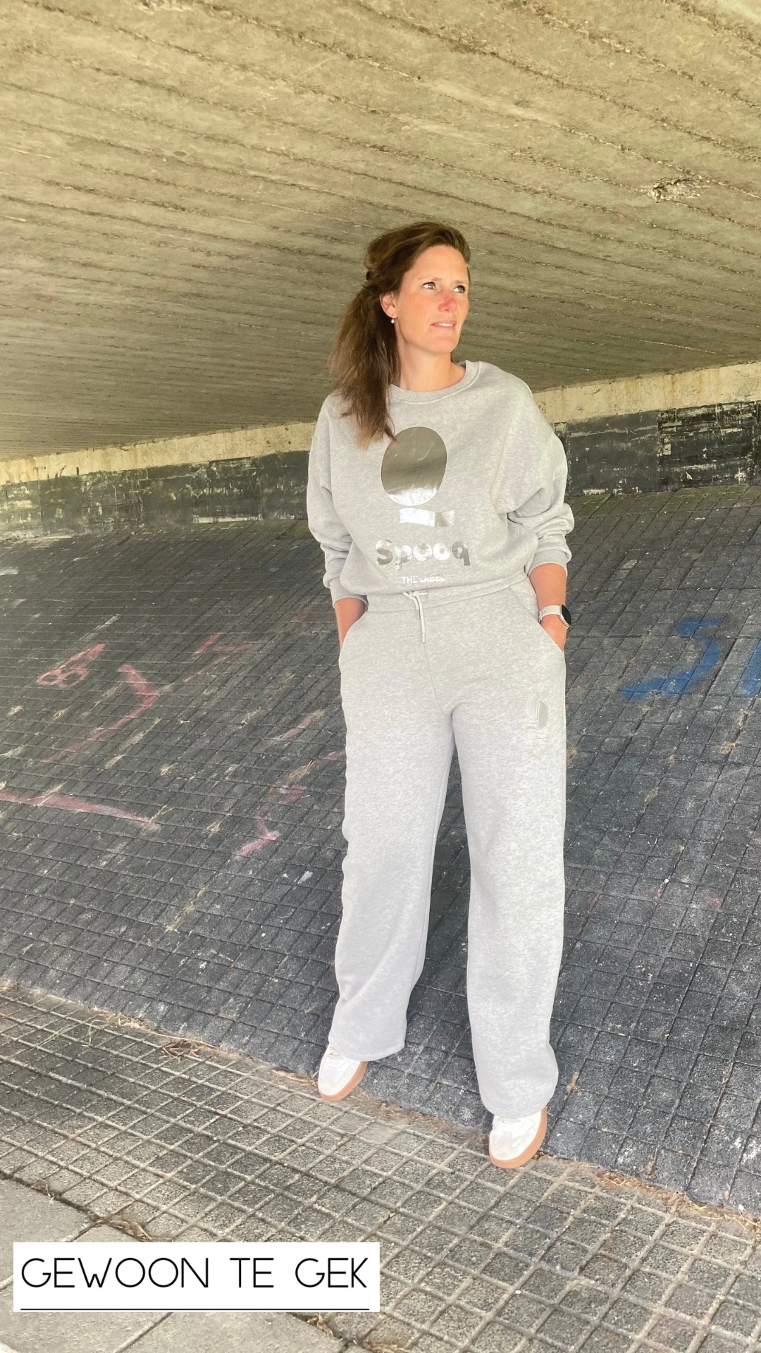 Lucy sweater | metallic | Spooq the label