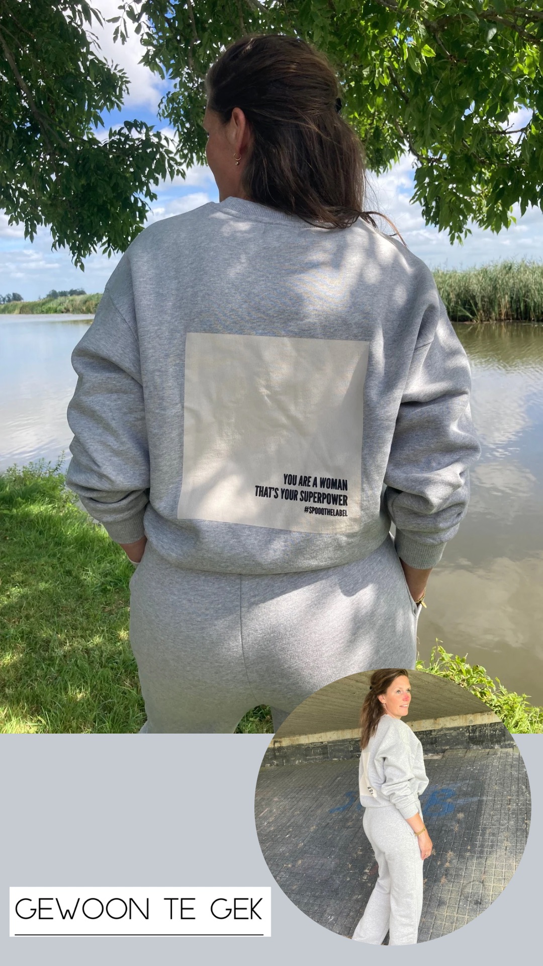 Lucy sweater | super power | Spooq the label