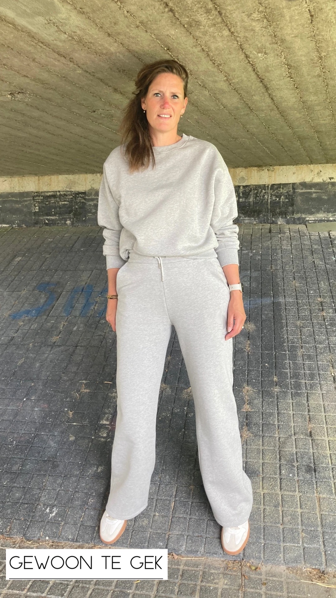 Jogger | grey melange | Spooq the label