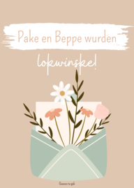 Kaart | A6 |Pake en Beppe wurden, lokwinske! (2)
