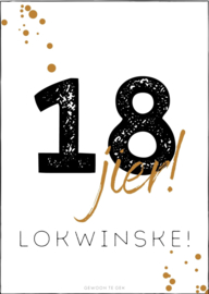 18 jier, lokwinske!