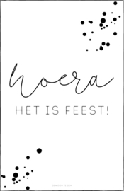 Hoera het is feest!