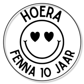 Sticker verjaardag gp |