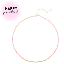 Ketting | mystic beads |lila