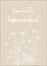 Kaart | A6 | Fan herte lokwinske!