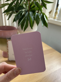 Notitieblok | A6 | notitieblokje voor juf + NL kaartje