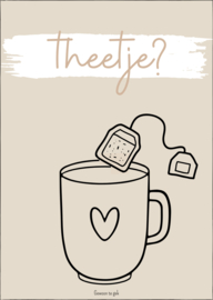 Kaart | A6 | Theetje?