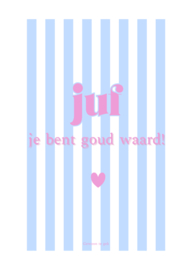 Kaart | A6 | Juf, je bent goud waard!