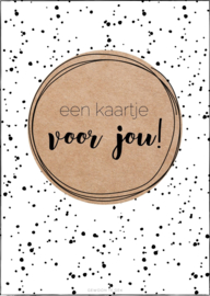 Een kaartje voor jou!