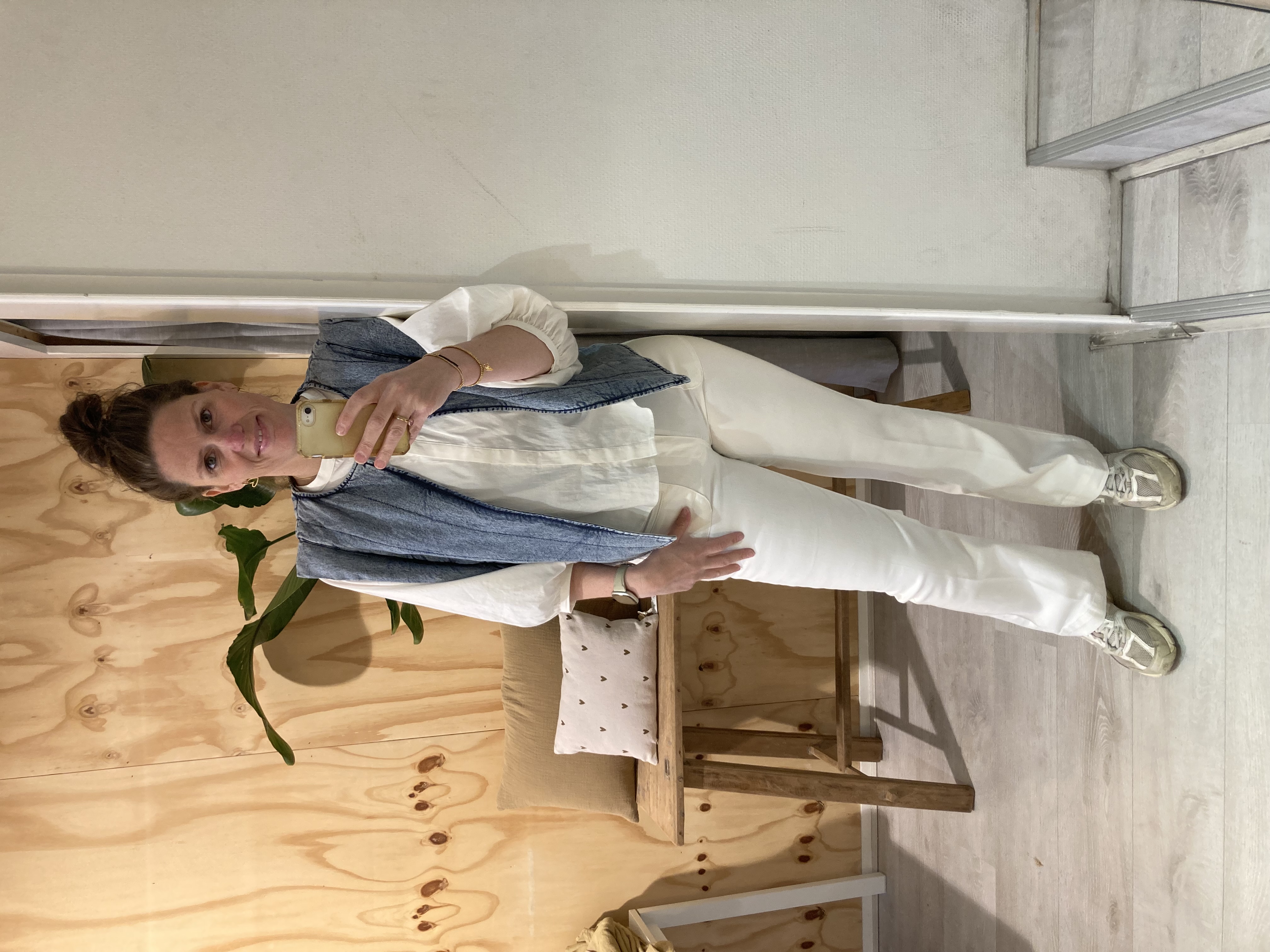 Witte Spijkerbroek | MKT Studio