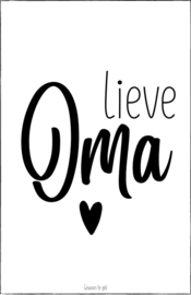 Mini | Lieve Oma