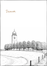 Nederland op kaart | A6 | Deinum (2)