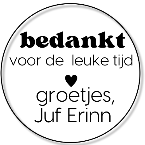 Sticker afscheid gp | 13