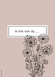 Kaart | A6 | nude april | Ik tink oan dy....