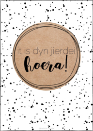 Kaart | It is dyn jierdei, hoera!