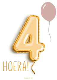 4 jaar! meisje