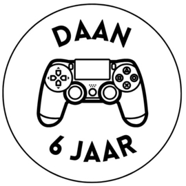 Sticker verjaardag gp | mint | playstation