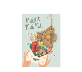 Blossombs | Kaart | Bloemen voor jou!