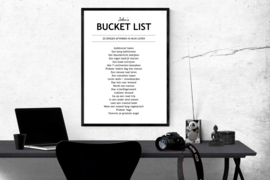 Persoonlijke Bucket list