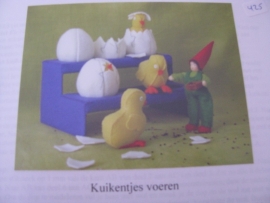 Kuikentjes voeren