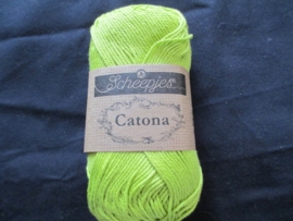 Scheepjes Catona 245 Green Yellow