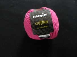 Scheepjes Softfun donkerrose 2495