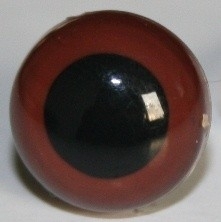 Bruine ogen 6 mm (per paar)