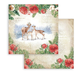 Stamperia 'Romantic Home For The Holidays' collection 30 x 30 cm