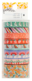 Pebbles Washi Tape ‘Sunny Blooms’