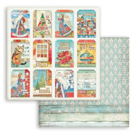 Stamperia Christmas Patchwork 'Cards'