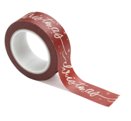 Carta Bella  Washi tape 'Christmas Script’