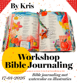 By Kris Bible Journaling Workshop 17 januari 2026