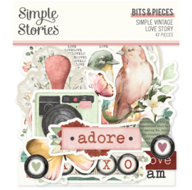 Simple Vintage Love Story ‘Bits & Pieces’