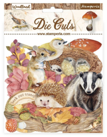 Stamperia  ‘Woodland’ Die Cuts Assorted