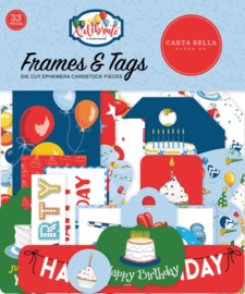 Carta Bella ‘Let’s Celebrate’ Frames and Tags