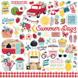 Carta Bella 'A slice of Summer' element stickers