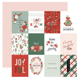 Carta Bella ‘Christmas Flora Peaceful' Paper Pad