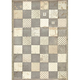 Rice paper 'Alice chess Board'