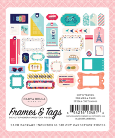 'Let's travel' Frames and Tags