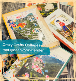 ‘Crazy Crafty Collages’ met @daanvoorvrienden 4 november 2023