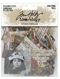 Idea-ology Tim Holtz Collage Tiles ‘Christmas’