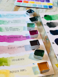 ‘Maak je eigen Watercolorverf’