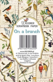 Decorer papier 'On a branch’