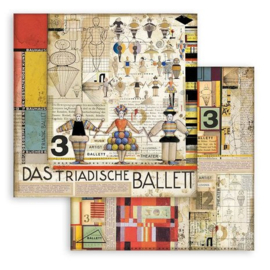 Stamperia Bauhaus Paper Pack 30 x 30 cm