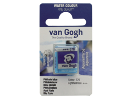van Gogh Water Color napje 570 'Phtaloblauw'