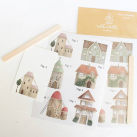 Nikki Dotti ‘Houses ’ Rub On Sticker